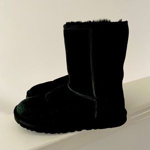 Classic Black UGG boots